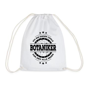 Botaniker Kollegen Geburtstag Botanik Geschenk - Turnbeutel - Weiß - Vorne