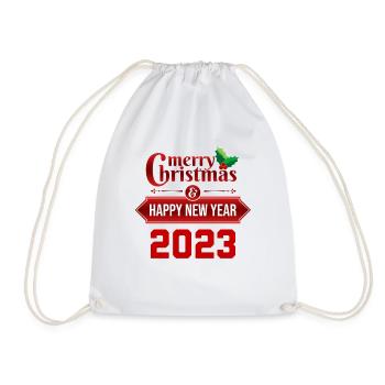 Christmas market christmas market christmas market - Drawstring Bag - white - Front