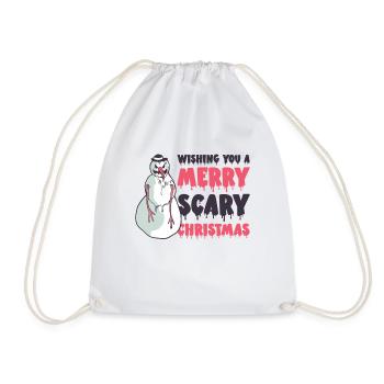 Joyeux Noël Halloween - Sac de sport léger - blanc - Devant