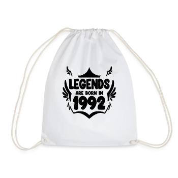 1992 - Sac de sport léger - blanc - Devant