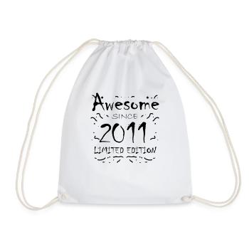 2011 - Né en 2011 - Sac de sport léger - blanc - Devant