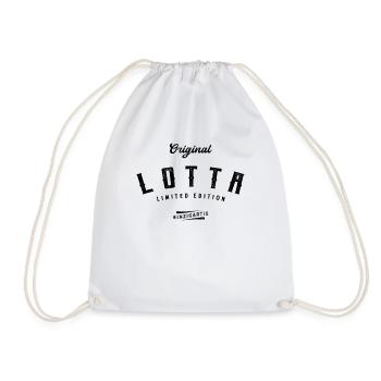 Lotta Limited Edition - Turnbeutel - Weiß - Vorne