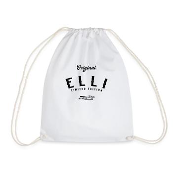 Elli Limited Edition - Turnbeutel - Weiß - Vorne