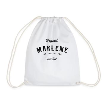 Marlene Limited Edition - Turnbeutel - Weiß - Vorne