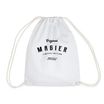 Magier Limited Edition Zauberer - Turnbeutel - Weiß - Vorne