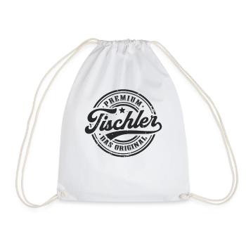 Tischler Original Tischlerei - Turnbeutel - Weiß - Vorne