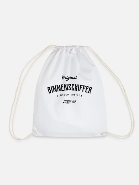 Binnenschiffer Limited Edition - Turnbeutel - Weiß
