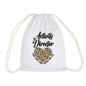 Activity Leader Facts Activity Coordinator - Drawstring Bag - white - Front