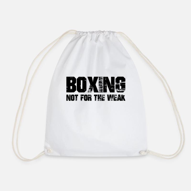 Boxing Not For The Weak Boxer Gift Idea - Turnbeutel - Weiß