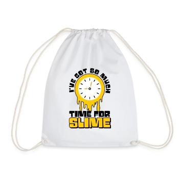 Slime Time Dripping Slime Drip Gear Slime Maker - Sac de sport léger - blanc - Devant