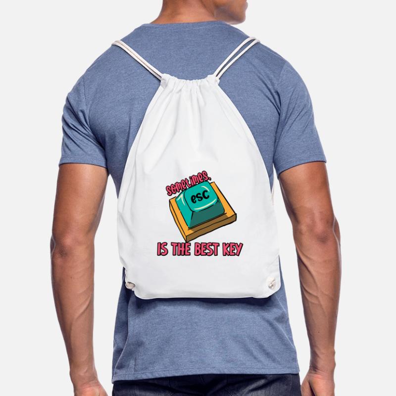 Software Engineer Computer Key Programming Drawstring Bag
