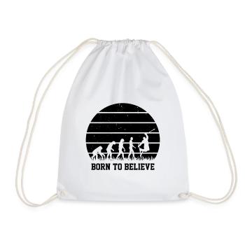 Born To Believe Skiing Champion King Sunset Black - Sac de sport léger - blanc - Devant