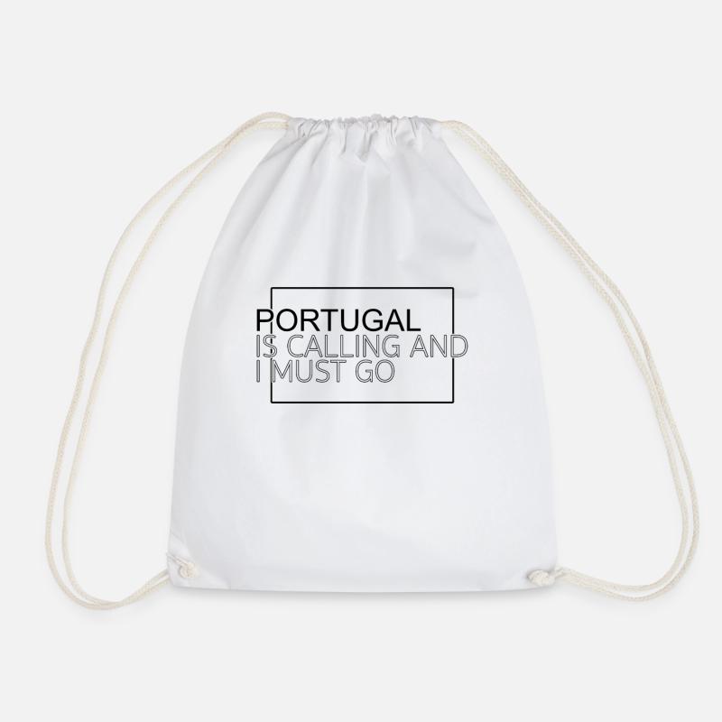 Portugal Spruch - Turnbeutel - Weiß
