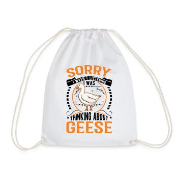 Oies Cadeau Goose Farmer Oie Oie - Sac de sport léger - blanc - Devant