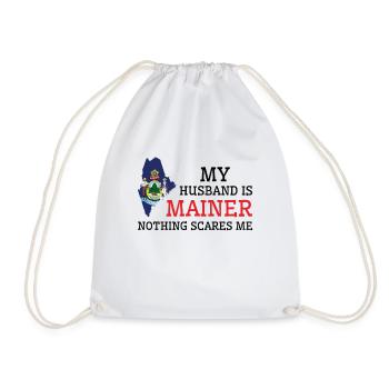 Rien ne me fait peur Mainer Mari Maine - Sac de sport léger - blanc - Devant