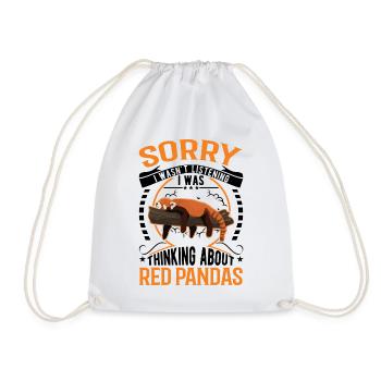 Red Panda Cadeau Panda Rouge - Sac de sport léger - blanc - Devant