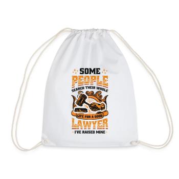 Père d’un avocat - Sac de sport léger - blanc - Devant