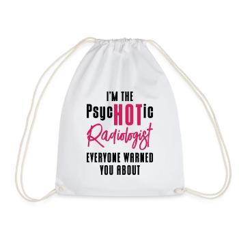 Radiology Rad Tech Technologist Radiologist X-ray - Drawstring Bag - white - Front