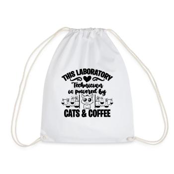 This Laboratory Technician Is Healthcare Scientist - Drawstring Bag - white - Front