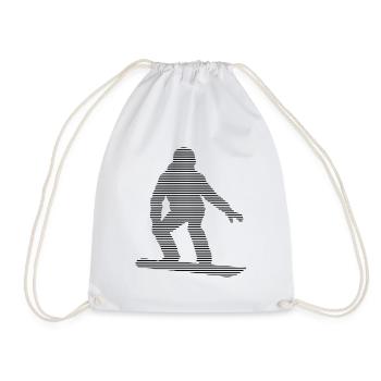 Planche à neige - Sac de sport léger - blanc - Devant