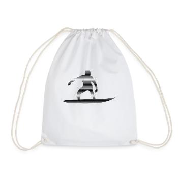Surf - Sac de sport léger - blanc - Devant