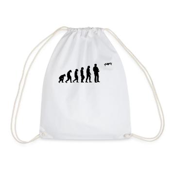 Drone Pilot Evolution Funny Drone Evolution - Sac de sport léger - blanc - Devant