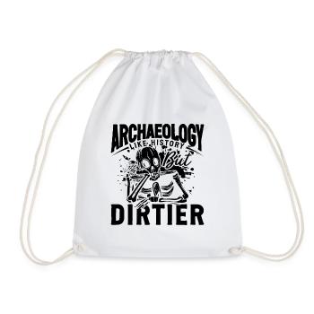 Archéologie comme l’histoire Fouilles Archéologue - Sac de sport léger - blanc - Devant