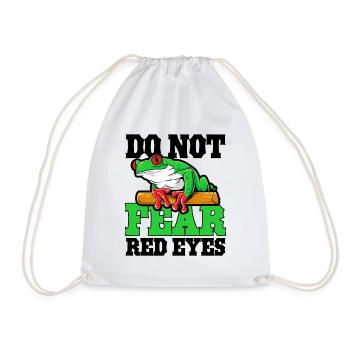 Rainette aux yeux rouges Mignon - Sac de sport léger - blanc - Devant