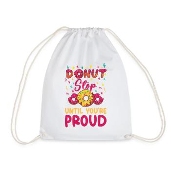 Journée Test Donuts Tester les enseignants Donut Lovers - Sac de sport léger - blanc - Devant