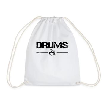 Percussion - Drawstring Bag - white - Front
