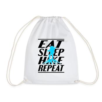 Alimentation Sommeil Randonnée - Sac de sport léger - blanc - Devant