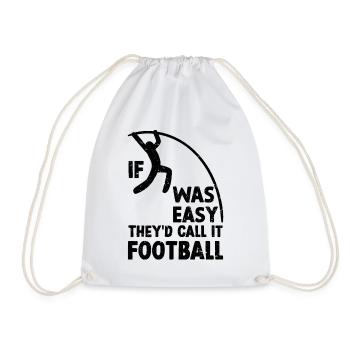Pole Vault Pole Vaulter Athletics Track and Field - Drawstring Bag - white - Front