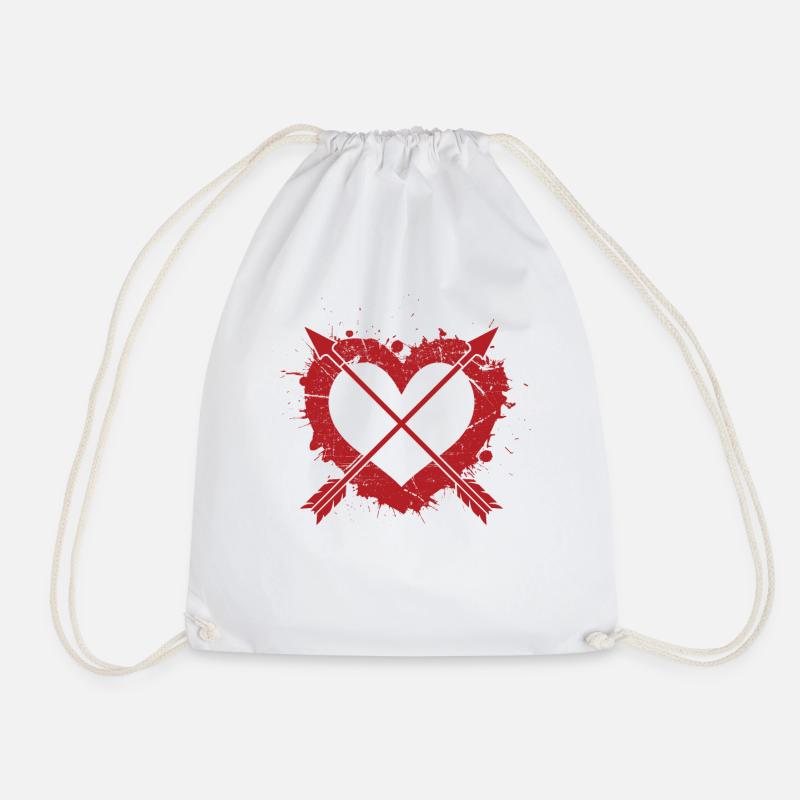 Tir à l’arc Tir à l’arc Tir à l’arc Flèche - Sac de sport léger - blanc
