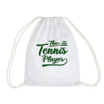 Le joueur de tennis - Sac de sport léger - blanc - Devant