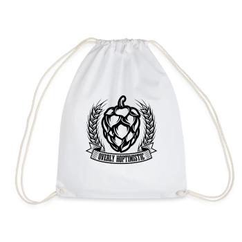 Overly Hoptimistic Craft Beer Lover Beer Brewer - Turnbeutel - Weiß - Vorne