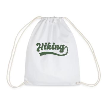 Wander - Drawstring Bag - white - Front
