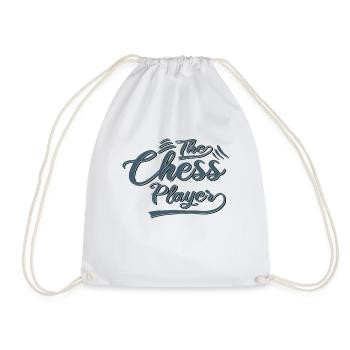 The chess player - Drawstring Bag - white - Front