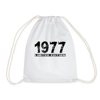 Limited Edition 1977 - Drawstring Bag - white - Front