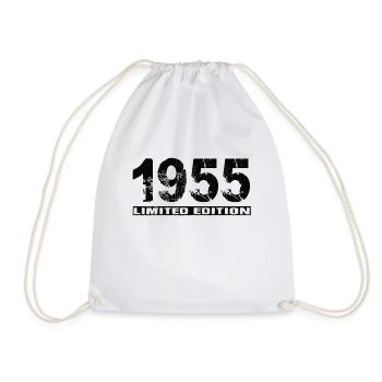 Limited Edition 1955 - Turnbeutel - Weiß - Vorne