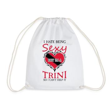 Sexy Trini Tobago Trinidad Flag Trinidad - Sac de sport léger - blanc - Devant