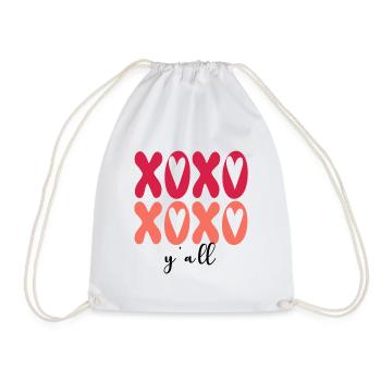Xoxo Y’all - Sac de sport léger - blanc - Devant