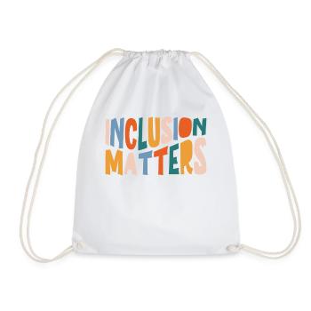 Inclusion Matters For Neurodiversity Awareness - Turnbeutel - Weiß - Vorne