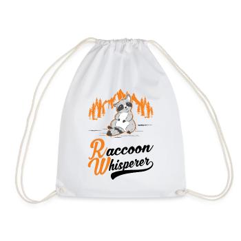 Raton laveur Raton laveur - Sac de sport léger - blanc - Devant