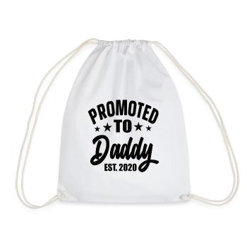 Promu à papa Est 2020 - Sac de sport léger - blanc - Devant