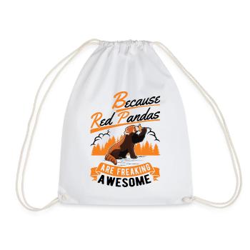 Red Panda Cadeau Panda Rouge - Sac de sport léger - blanc - Devant