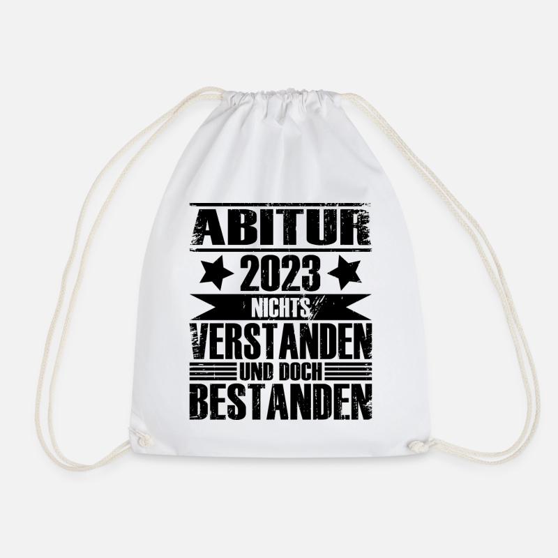 Abitur 2023 - Turnbeutel - Weiß