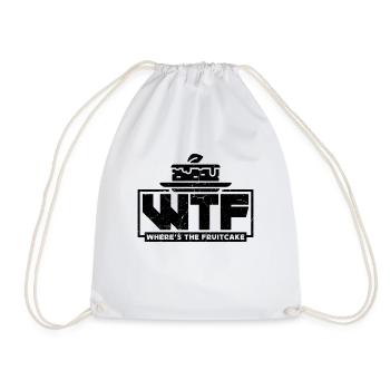 Where's The Fruitcake Nutty Baker Fruitcake Lover - Drawstring Bag - white - Front