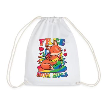 Câlins gratuits pour maman - Sac de sport léger - blanc - Devant
