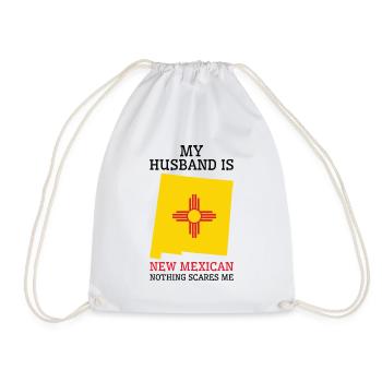 Rien ne me fait peur Nouveau mari mexicain Nouveau - Sac de sport léger - blanc - Devant