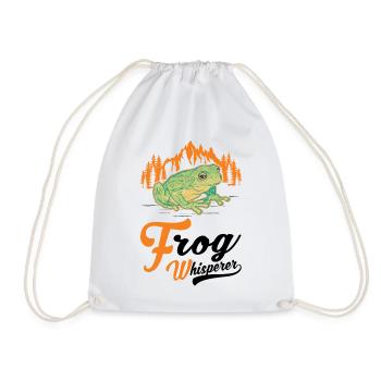 Frog Whisperer Cadeau Rainette - Sac de sport léger - blanc - Devant